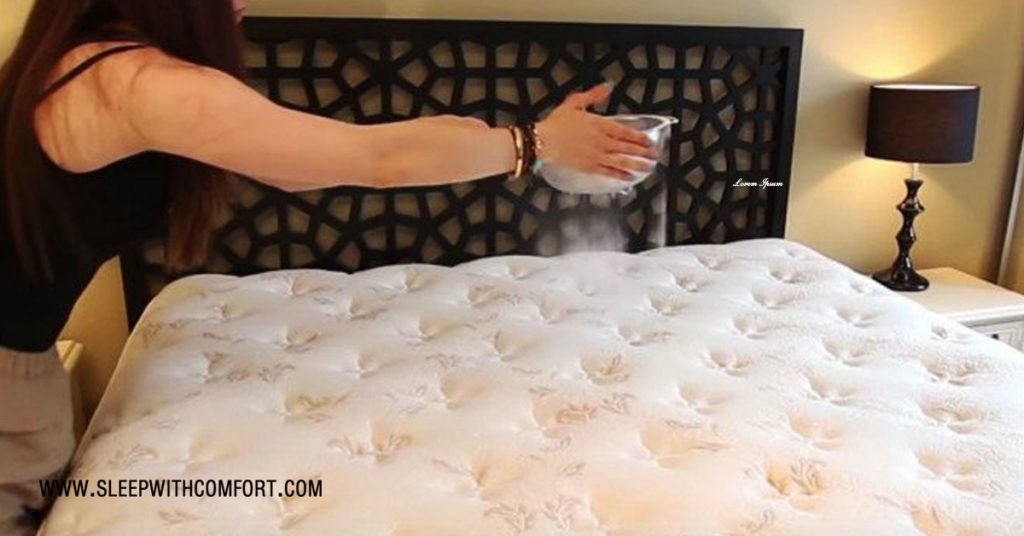 How to remove Baking soda from mattress without Vaccum